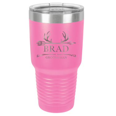 Personalized Groomsmen Insulated Tumbler Bulk